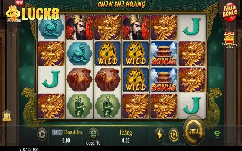 Top game nổ hũ dễ ăn gọi tên JILI Chin Shi Huang